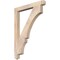 Ekena Millwork Balboa Arts & Crafts Smooth Bracket, Douglas Fir, 3 1/2"W x 34"D x 46"H BKT04X34X46BOA03SDF - alternate 1